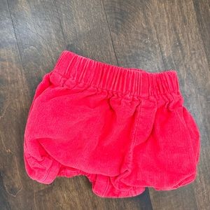Baby boden shorts / romper 0-3 red